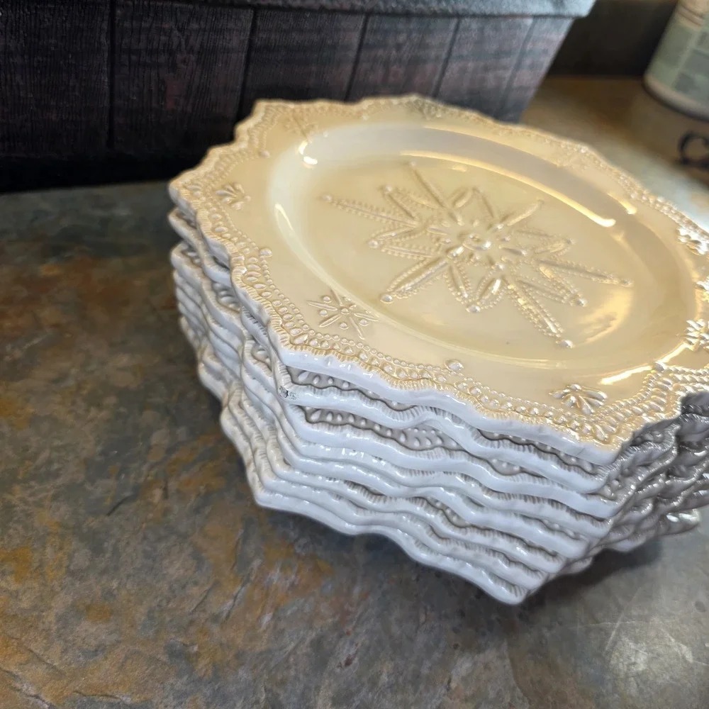 Cracker Barrel Seasonal Elegance Snowflake 10
